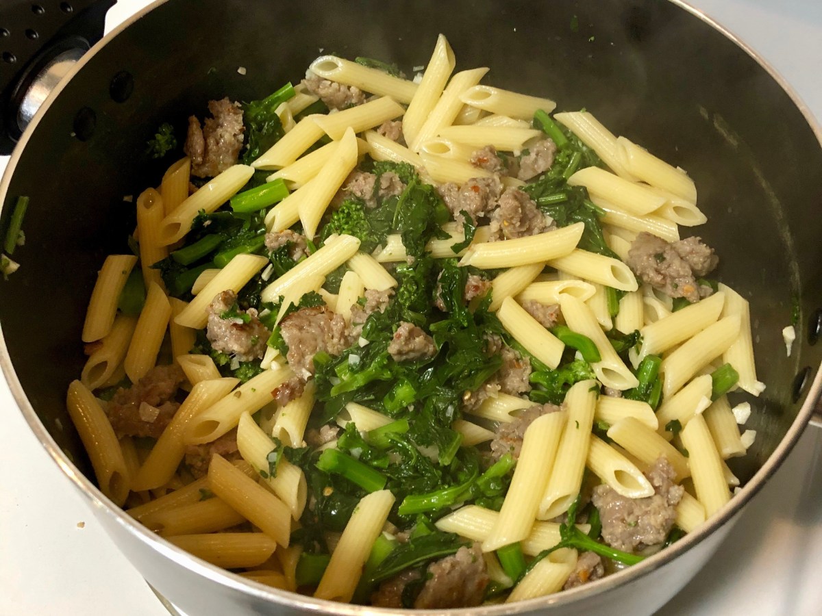 Broccoli Rabe and Sausage&nbsp;Pasta
