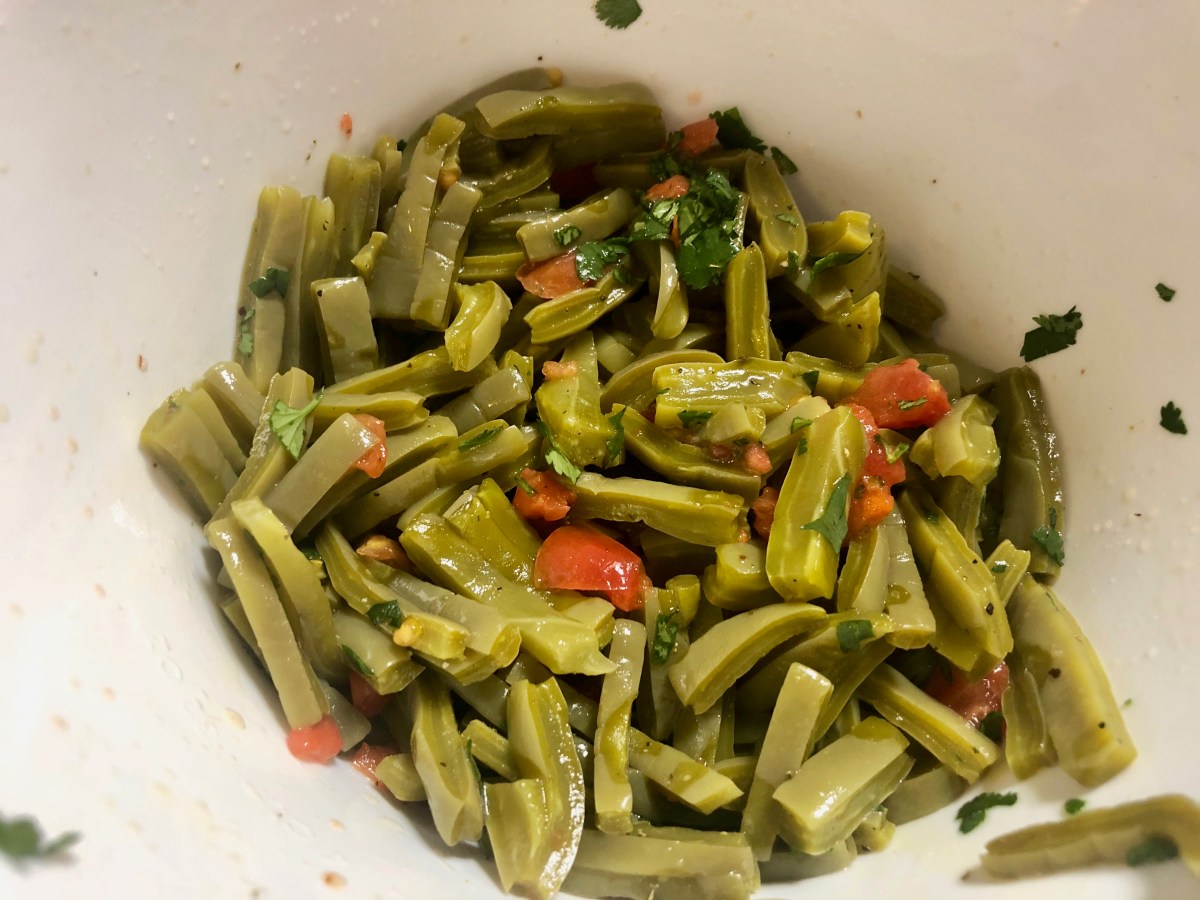 Nopales (Cactus) Salad