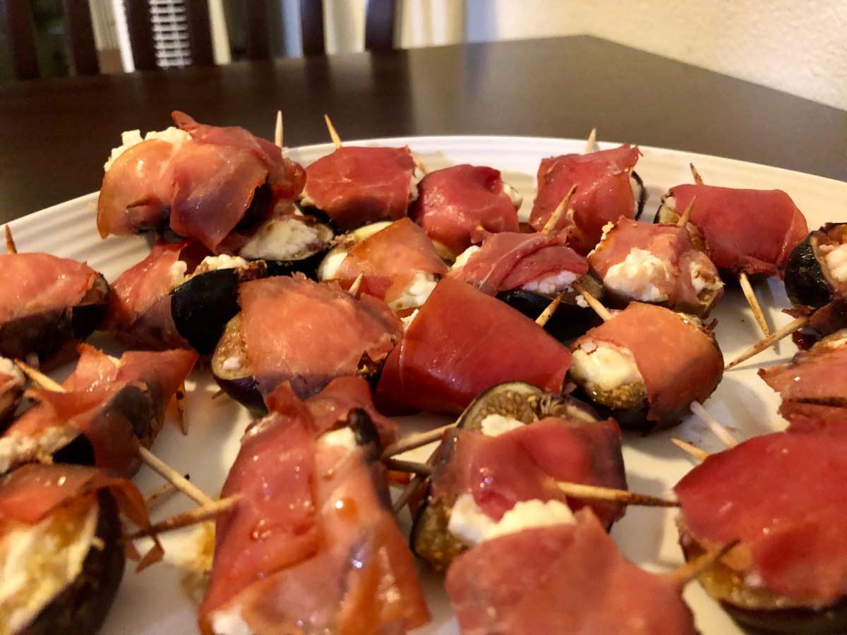 Prosciutto Wrapped Figs